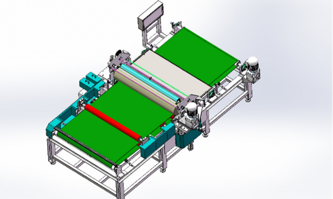 Automatisch het Materiaalzonnepaneel die van de Glasdeklaag Machine maken