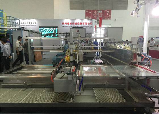 China De vlakke van de het Glas Rechte Lijn van het Architectuurvenster Scherpende Machine 3 - 19 mm-Dikte leverancier