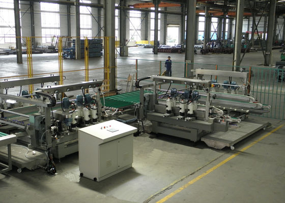 China 6 de Rechte Lijn Scherpende Machine van het motorenglas voor Zonnepv Glascomité 250 × 250 mm leverancier